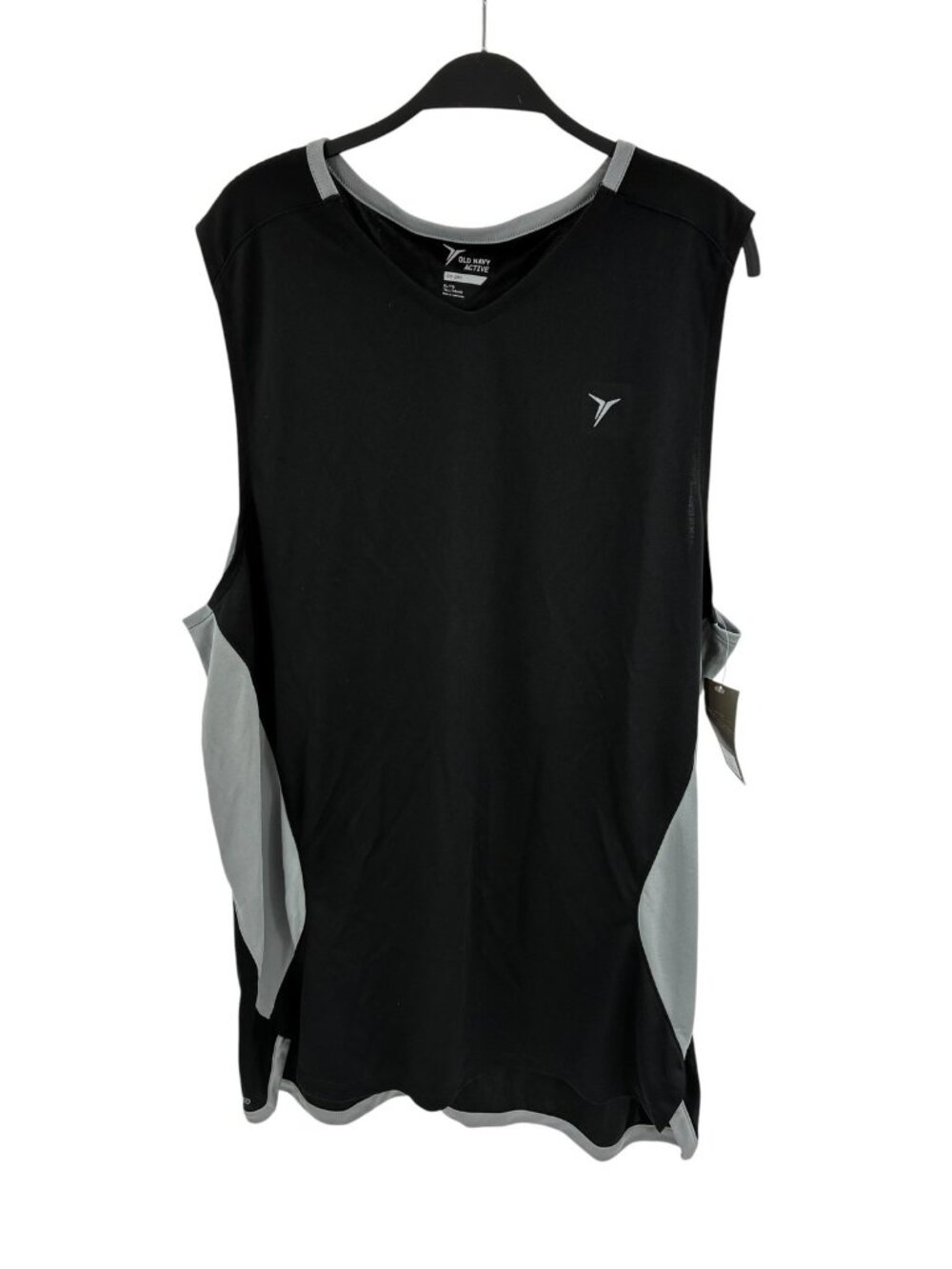 Old Navy Active Mens XL Tall Go-Dry Performance Sleeveless V-Neck Tank Top